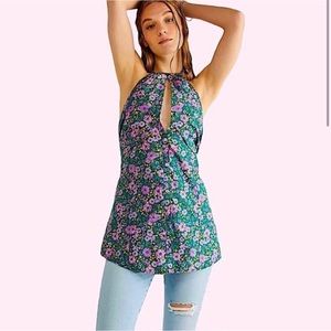 NWT Lyla halter tunic by Free People in size large XL